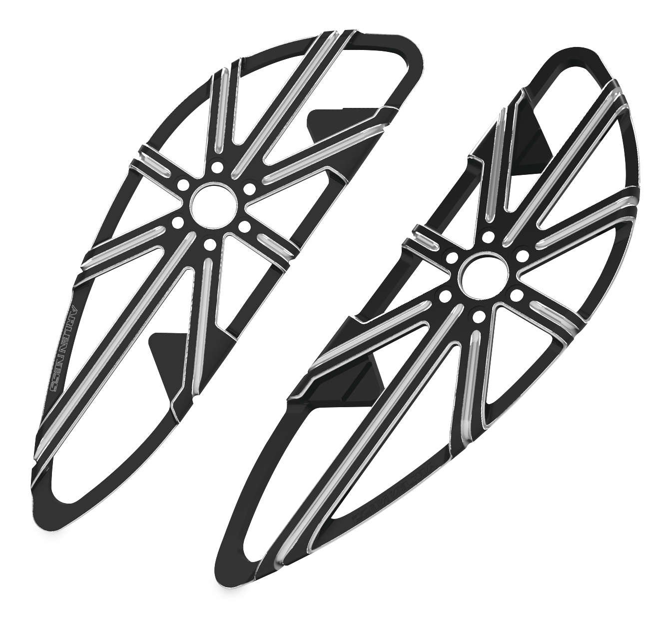 Amazon.com: Arlen Ness Black 10-Gauge Driver Floorboards 06-861
