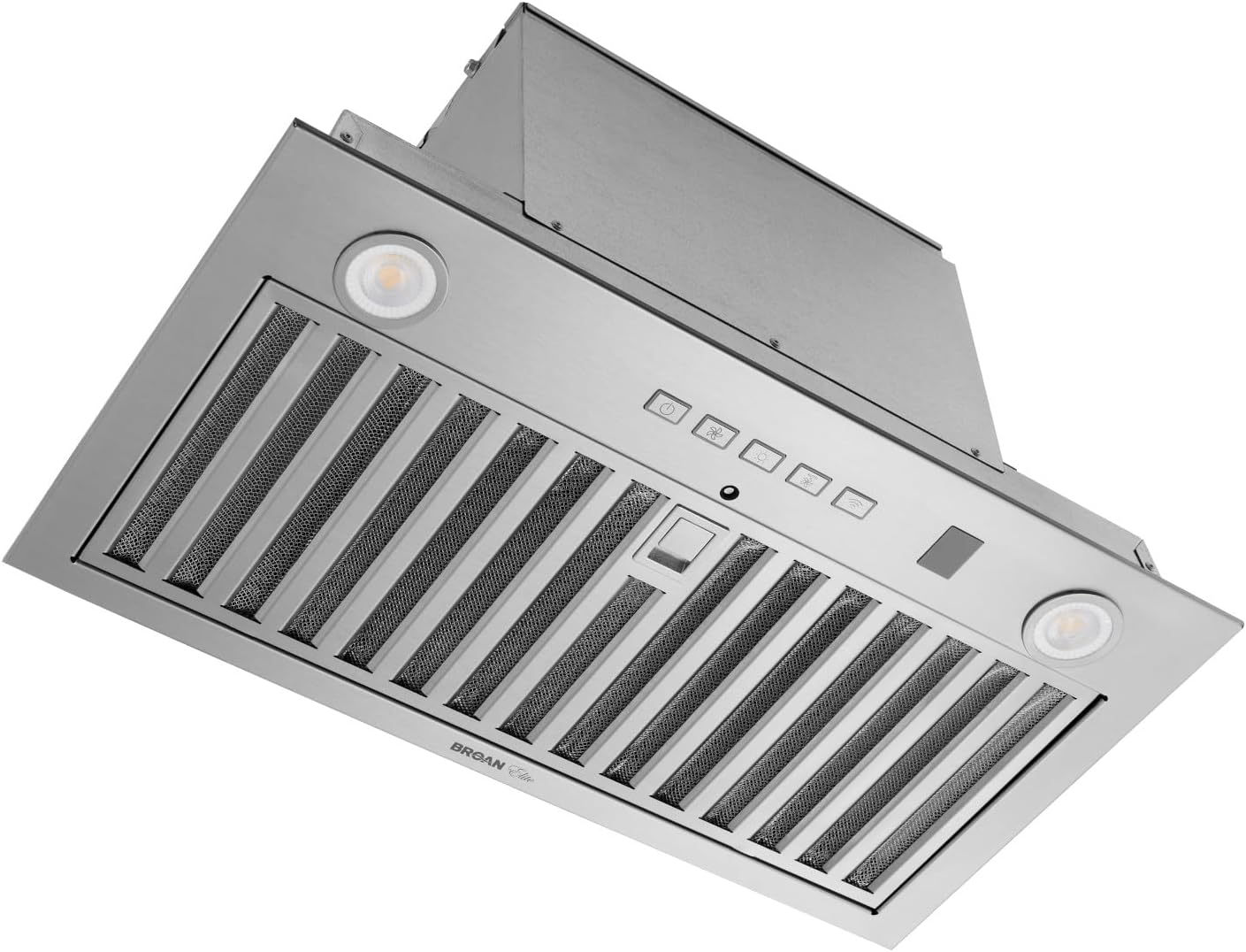 Broan NuTone® 21-Inch Custom Range Hood Power Pack Insert, w/SmartSense® Auto Operation & Voice Control, Stainless Steel