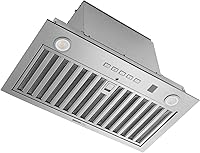 Vista 10 de Broan - NuTone PM400SS - Armario personalizado integrado de 3 velocidades con iluminación LED y ventilador CFM máximo de 450 CFM, 21 pulgadas, acero