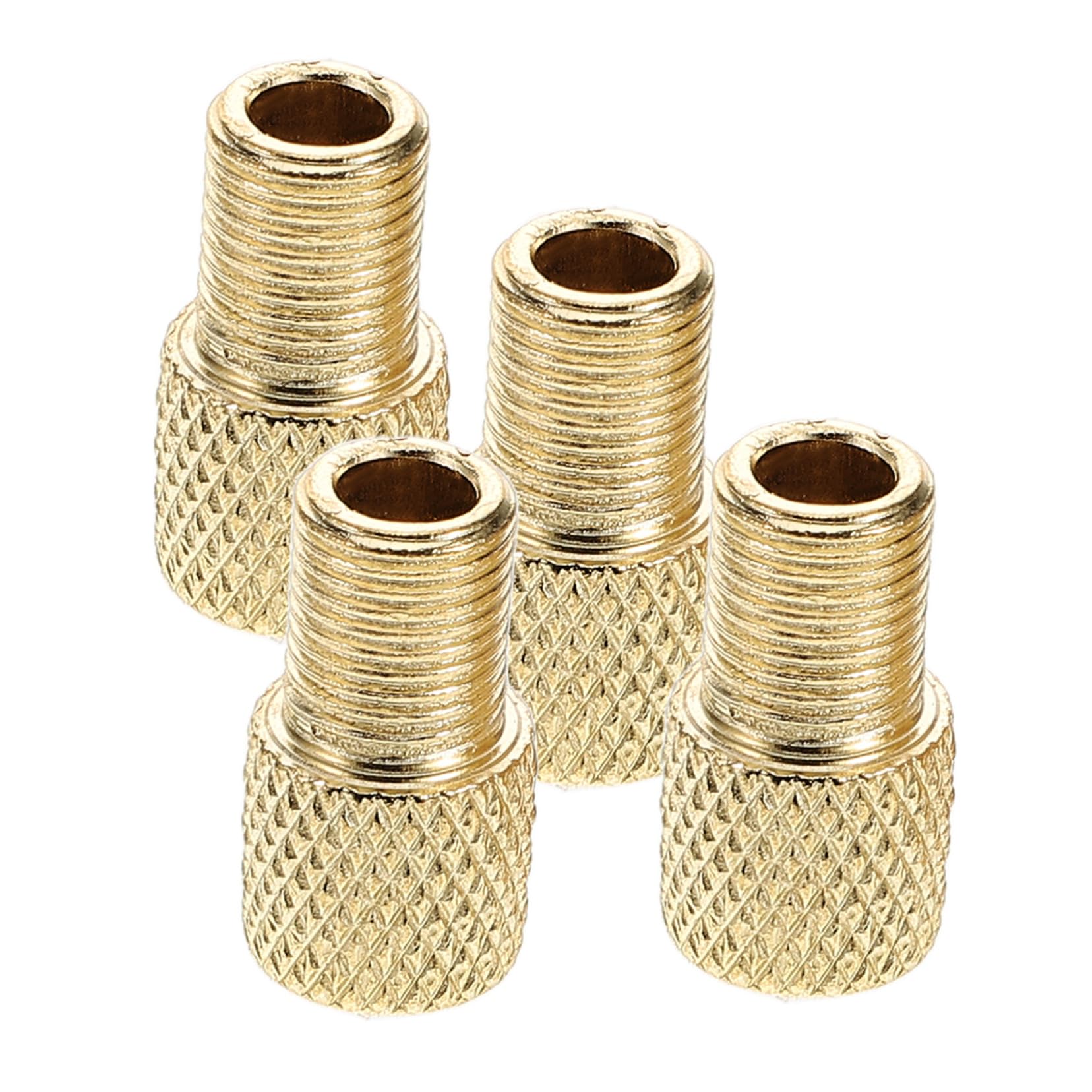 LIOOBO 4Pcs Bike Valve Cap Adapter Kit Converter for and Valves Compact and Lightweight Design for All Bicycle Models Convenient Inflation