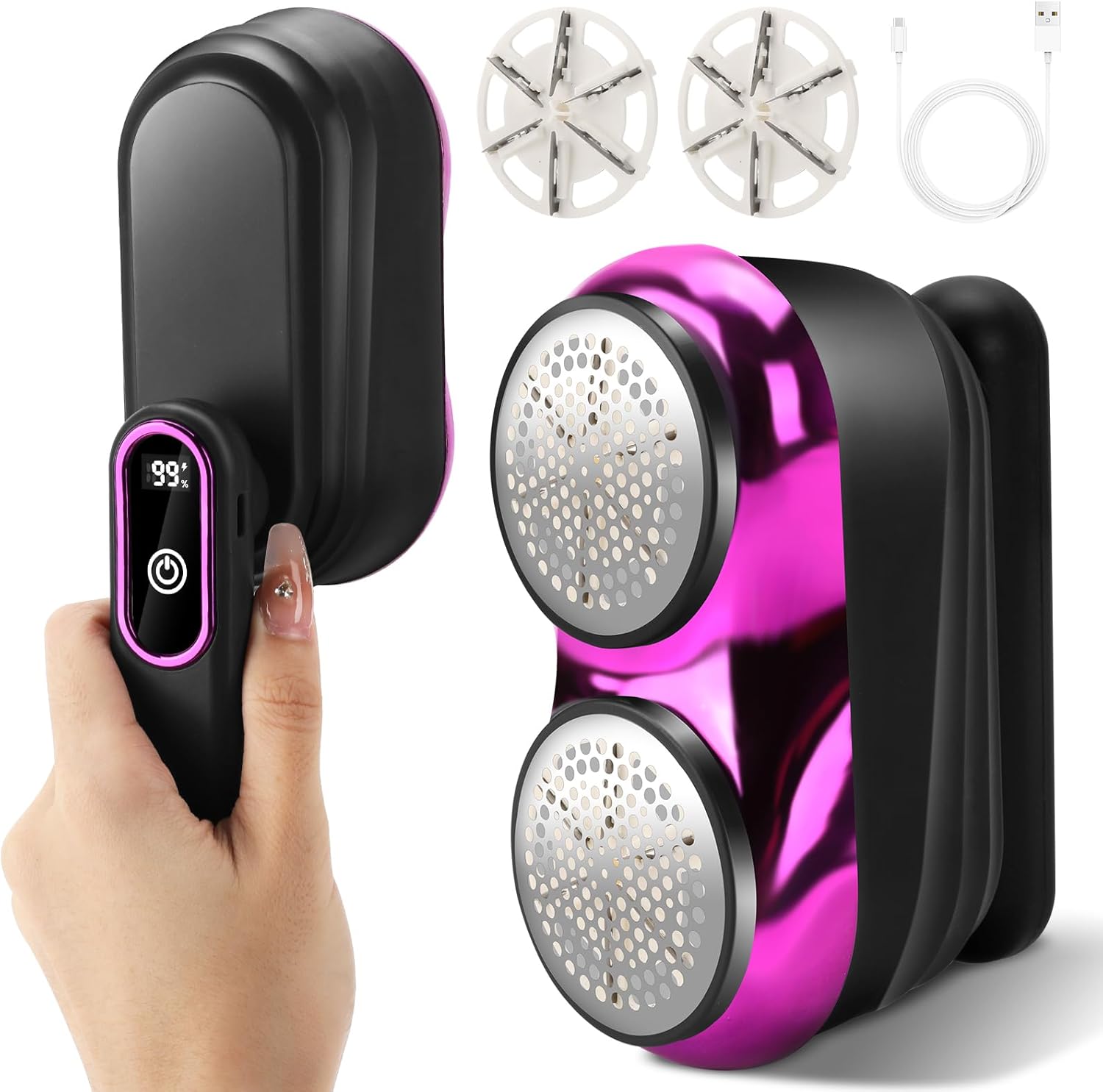 Electric Fabric Shaver for Clothing Pilling with 180