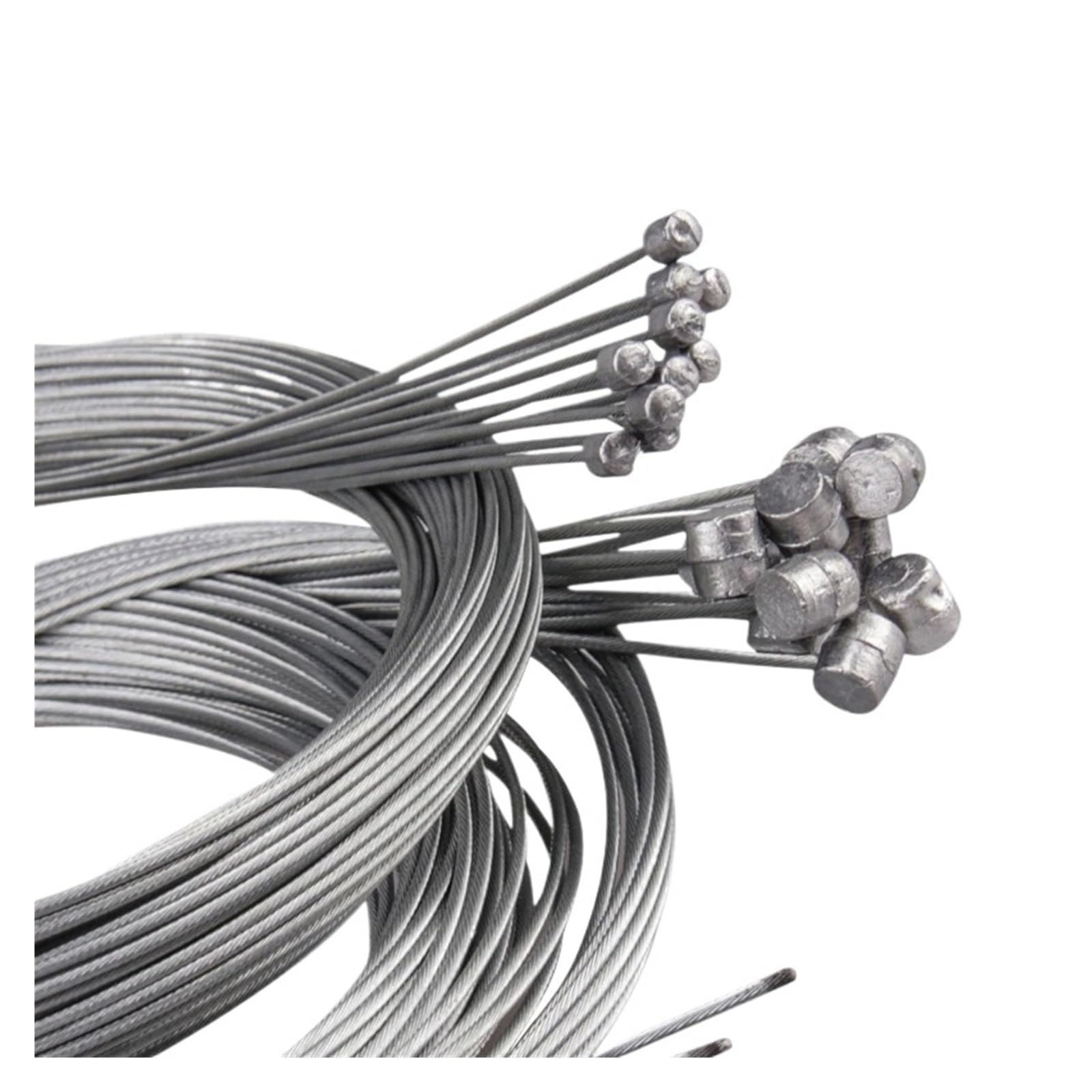 2meter MTB Fahrrad Bremsleitung Fahrrad Speed ​​Line Fixed Gear Shifter Getriebe Bremskabelsatz Kern Innendraht for MTB Rennrad(50pcs Brake Cable)