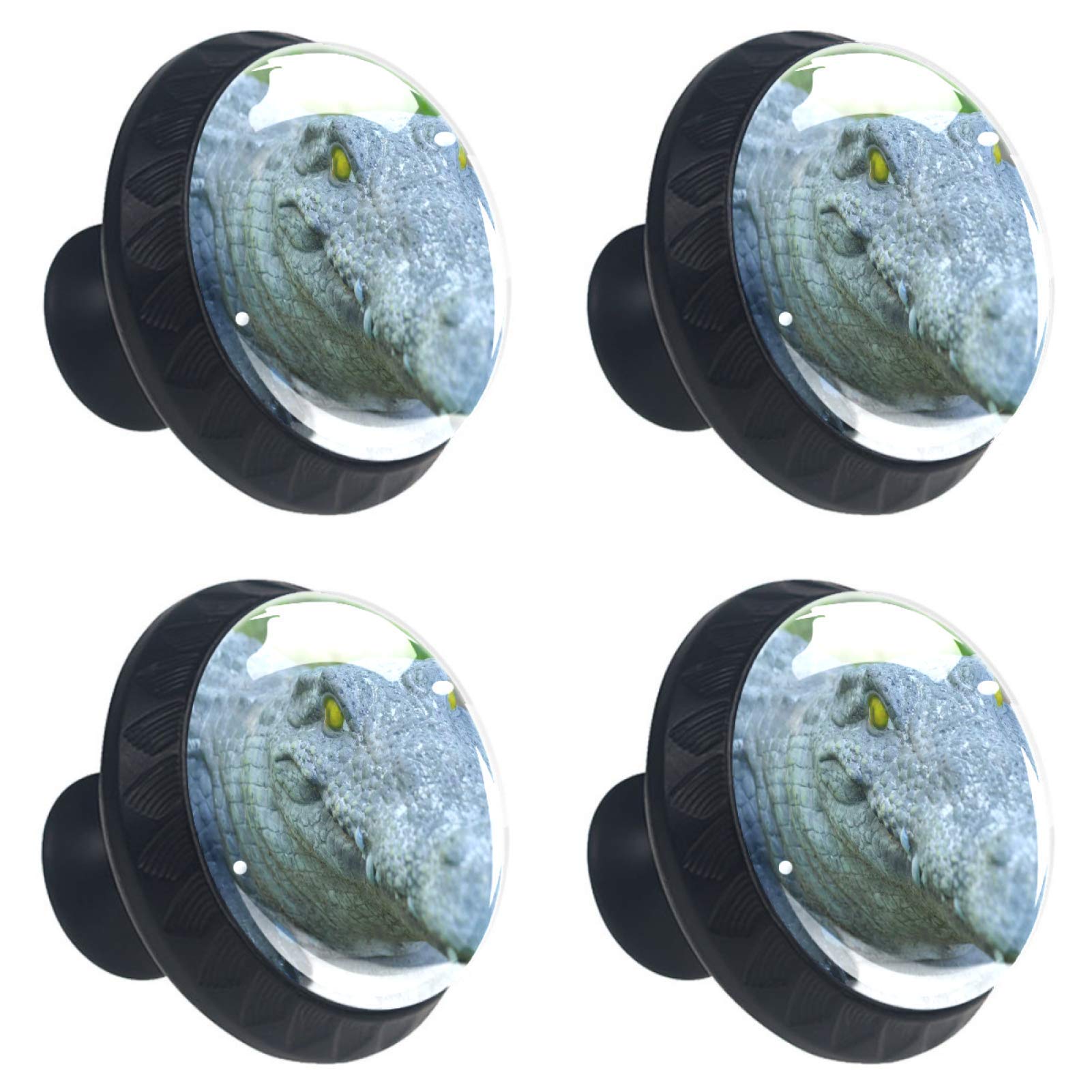 Boutons de tiroir en verre pour réparer et embellir une commode avec vis fournies