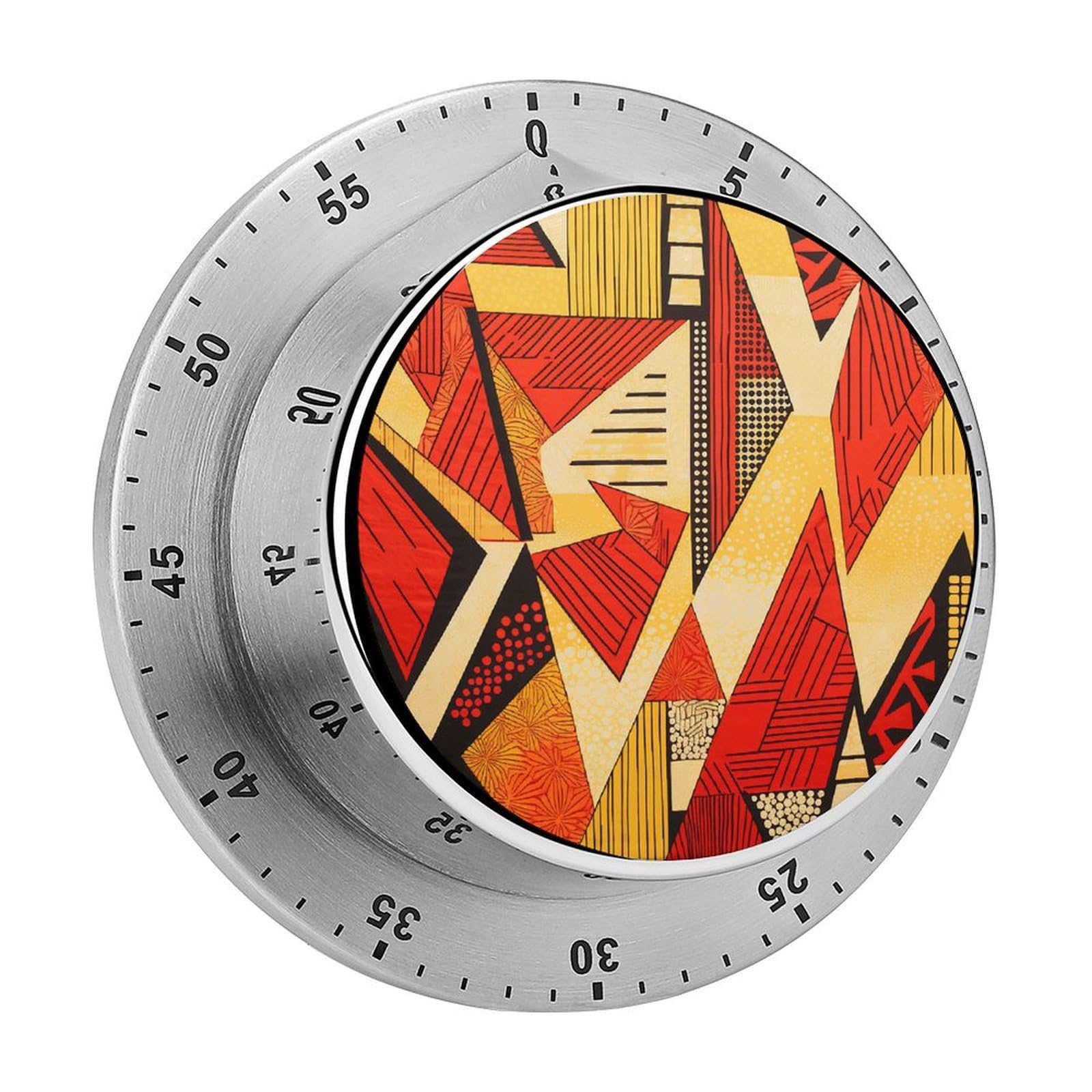 Temporizador de cocina mecánico de estilo africano: un regalo original y funcional de 60 minutos