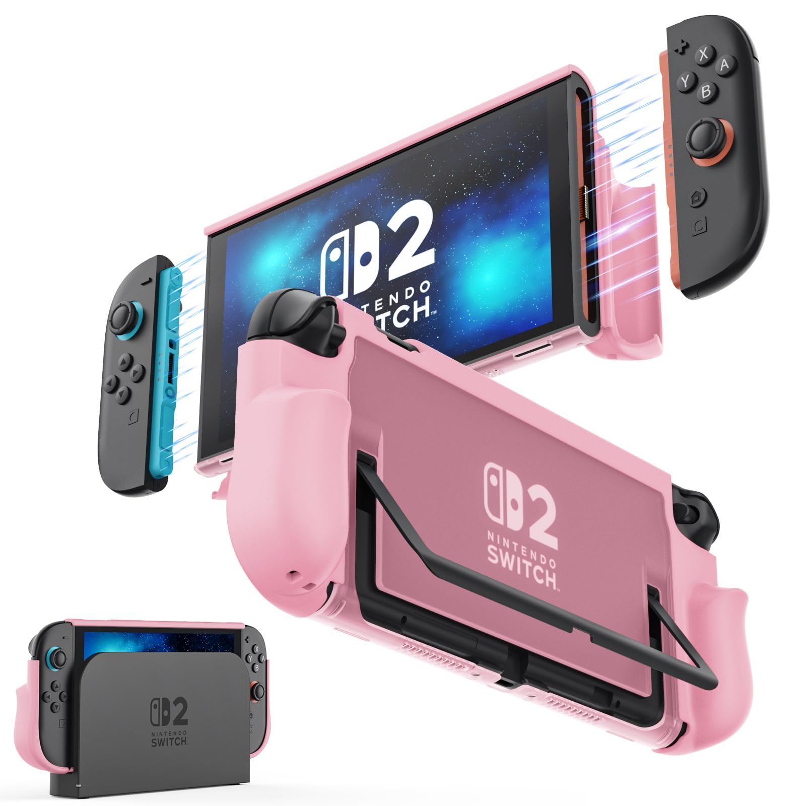 Amazon.co.jp: MoKo Nintendo Switch 2 (2025)用 ドッキング可能カバー