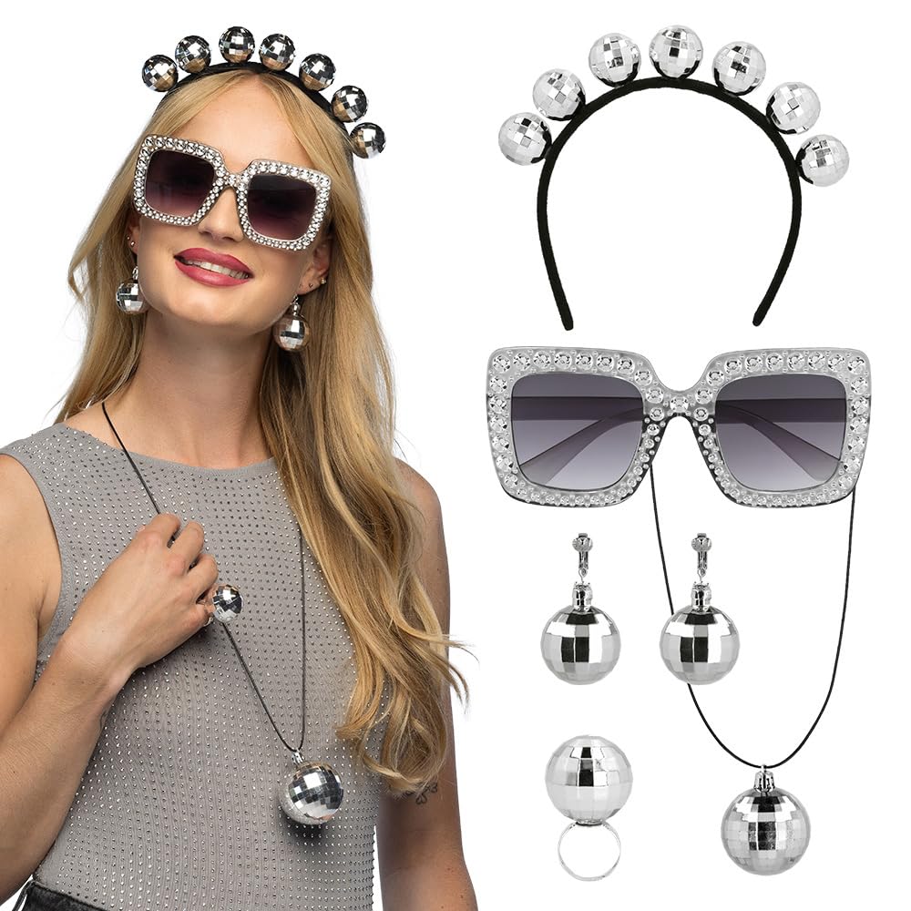 Boland - Kostümset für Erwachsene, mehrteiliges Accessoires Set für Festival, Karneval oder Mottoparty