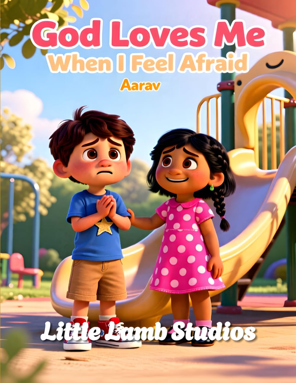 God Loves Me When I Feel Afraid: A Christian Children’s Storybook for Ages 3–8 | Loved Always Series – Aarav