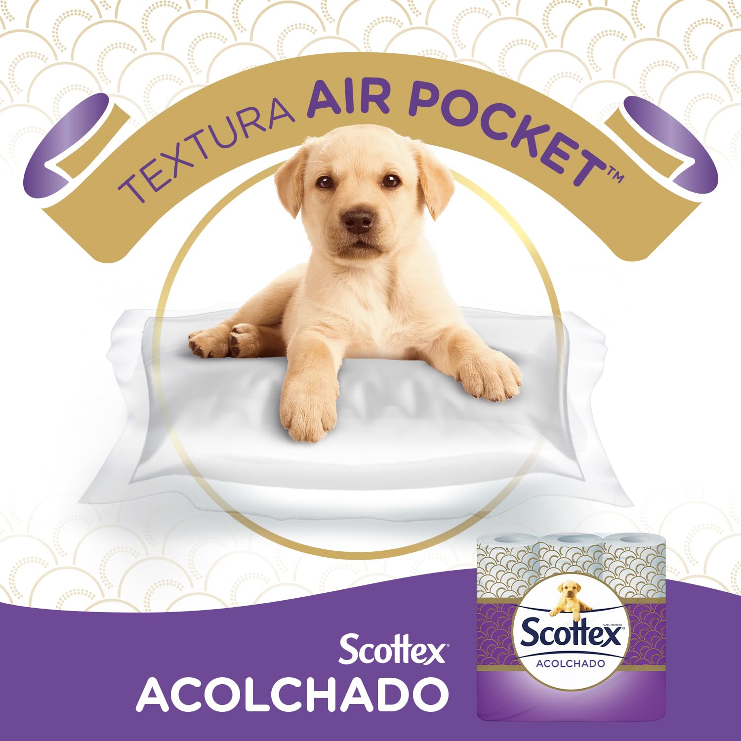 Scottex Papier toilette rembourré 24 Rollos