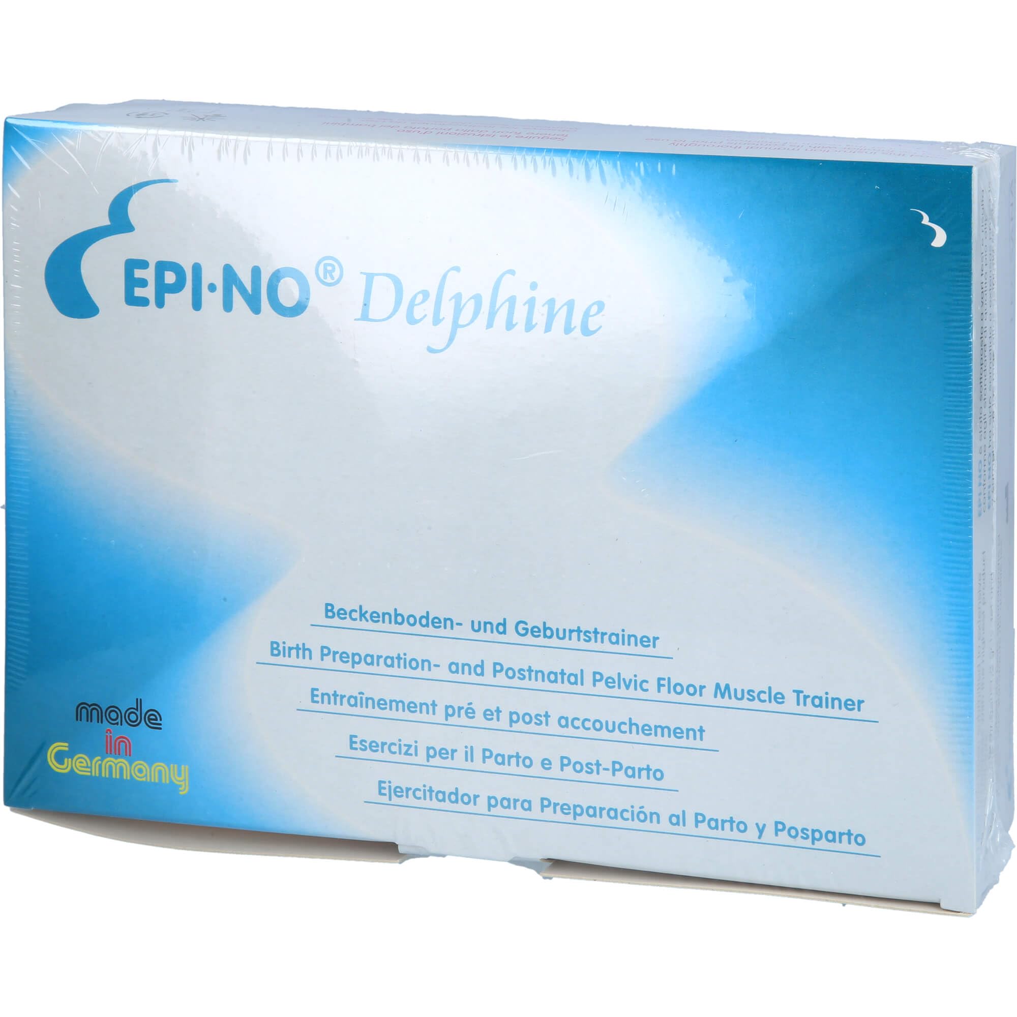 EPI-NO Delphine Beckenboden- und Geburtstrainer Ballon mit Handpumpe, 1 pzas Set