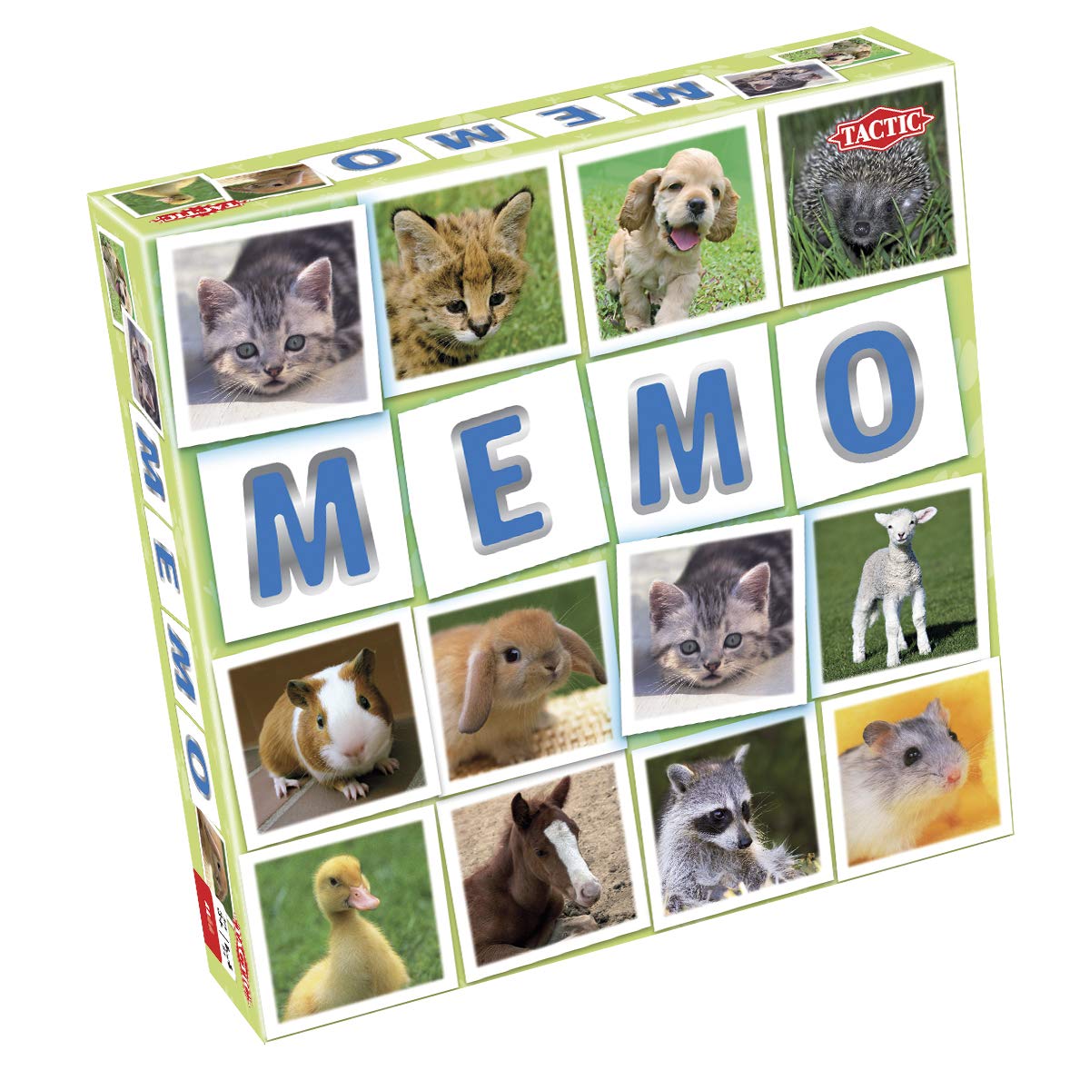 Tactic 52676 Animal Babies Memo Card Game