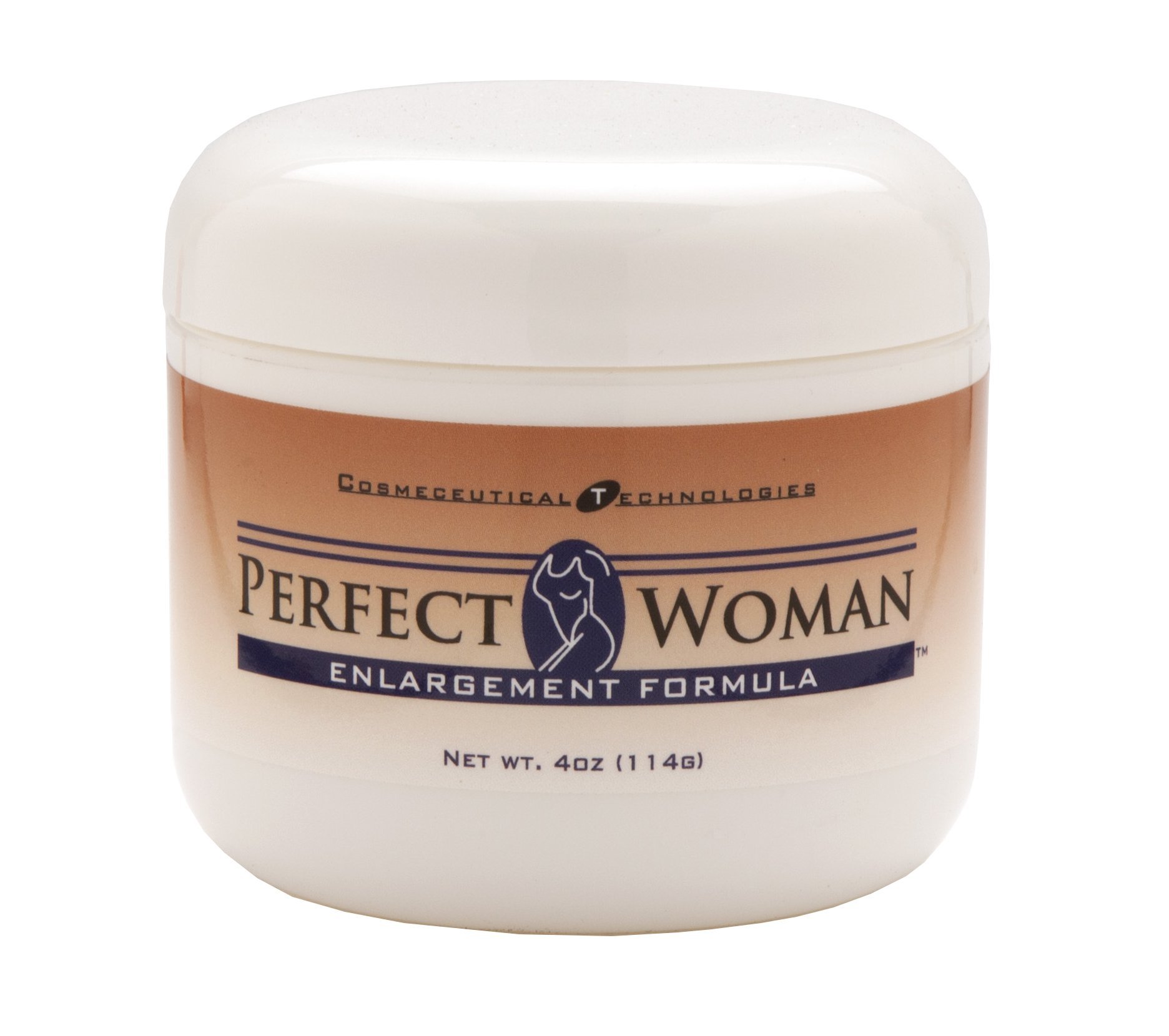 Perfect Woman All Natural Breast Enhancing Cream, Safe and Natural Ingredients, Enlarges, Firms and Lifts Breasts, 4 Ounce Jar