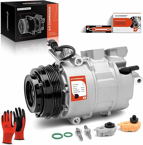 A-Premium Compresor de AC con embrague compatible con Ford Escape 2017-2019, Transit 2019-2020, Transit Connect 2019-2022 y Lincoln MKC 2017-2019
