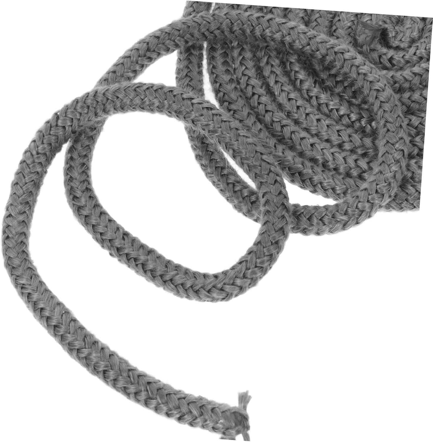 jojofuny 1Roll High Temp Fiberglass Stove Sealing Rope Gasket with High Temperature Connector for Stoves Fireplaces and Boilers Easy Installation Versatile