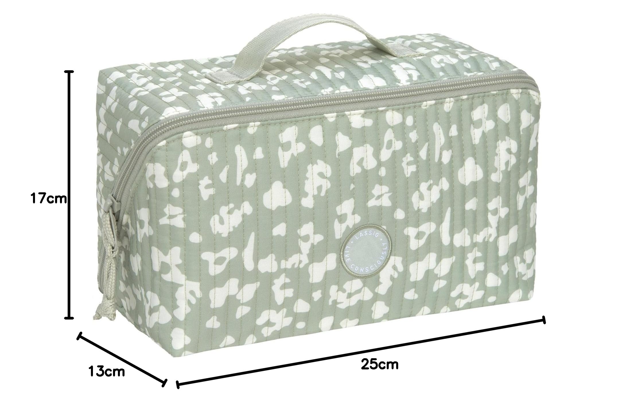LÄSSIG Organizzatore per fasciatoio Organizzatore per pannolini da portare con sé/Flex Organizer Leo light khaki