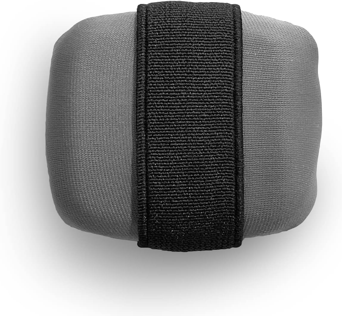 wonder sleeve fabric holder new for tack gps tracker designed to fit on pets collar tack gps tracker not included grey and black