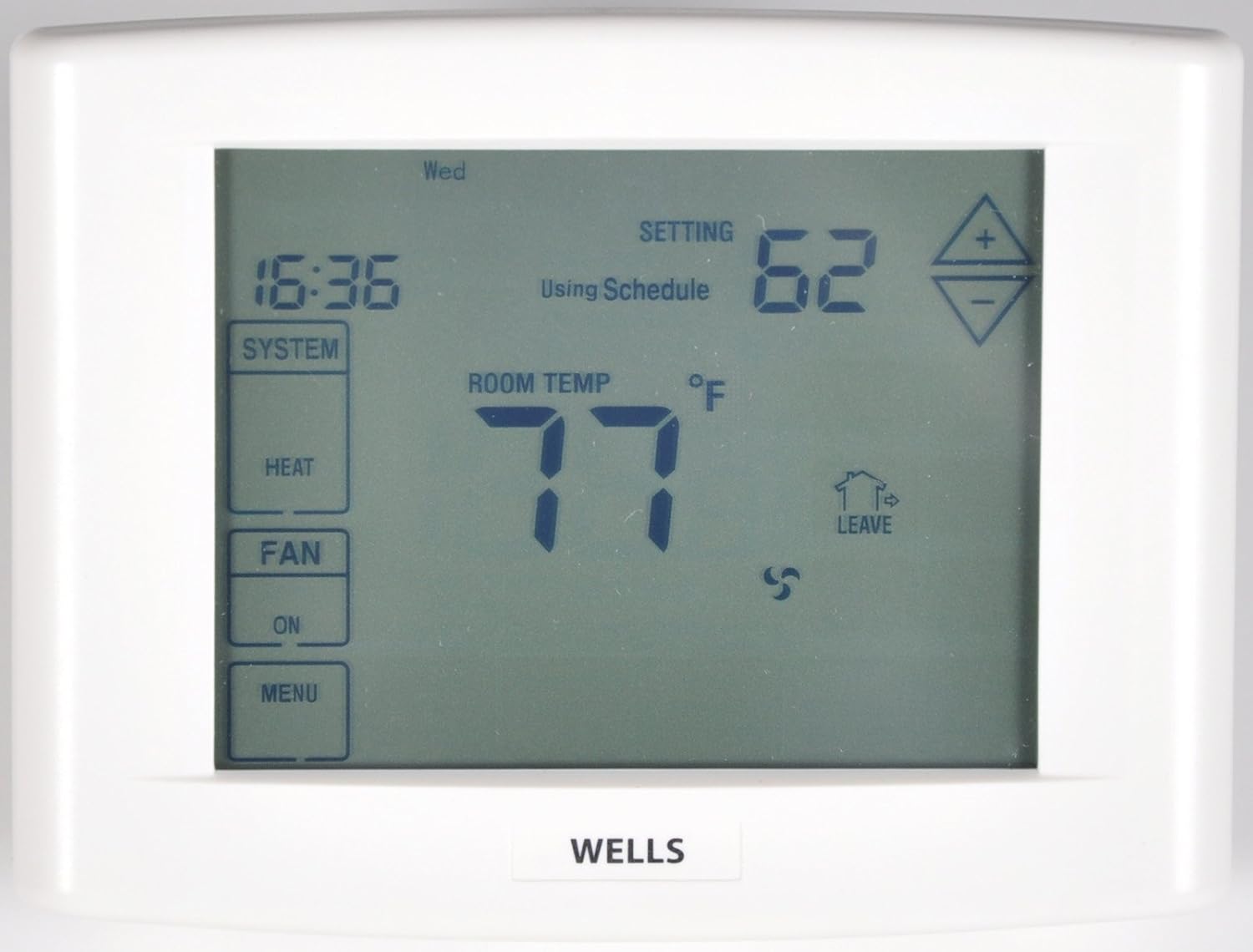 WELLS WEL6000UTK Touchscreen 7Day Programmable Thermostat Amazon.ca Tools & Home Improvement