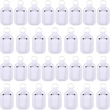 Duufin 60 Pcs Sublimation Hand Sanitizer Holder Blanks Empty Bottle Set