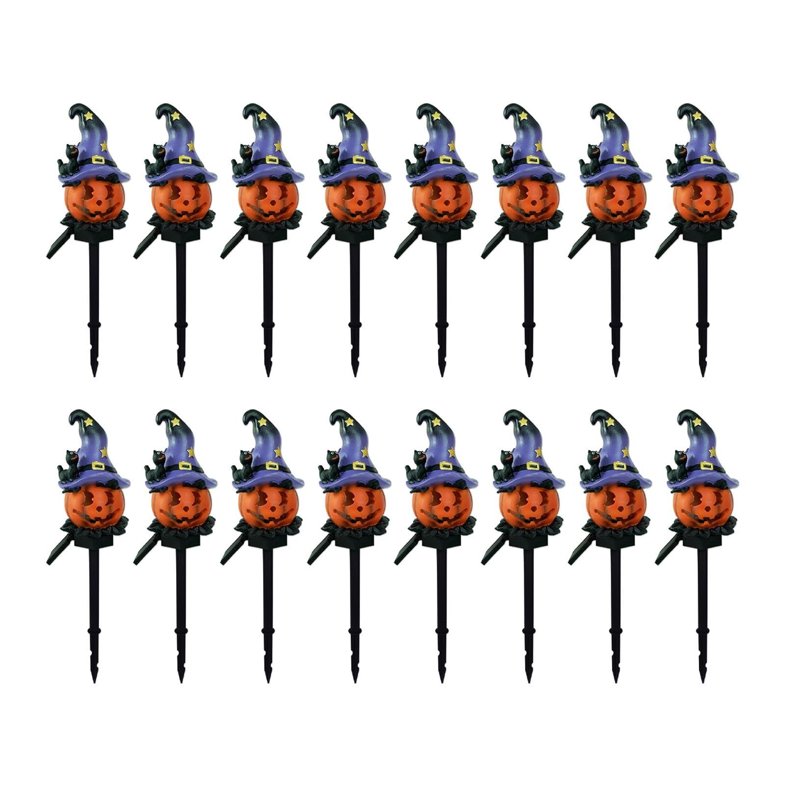 Solar Wizards Pumpkin Ground Light, luci solari di Zucca