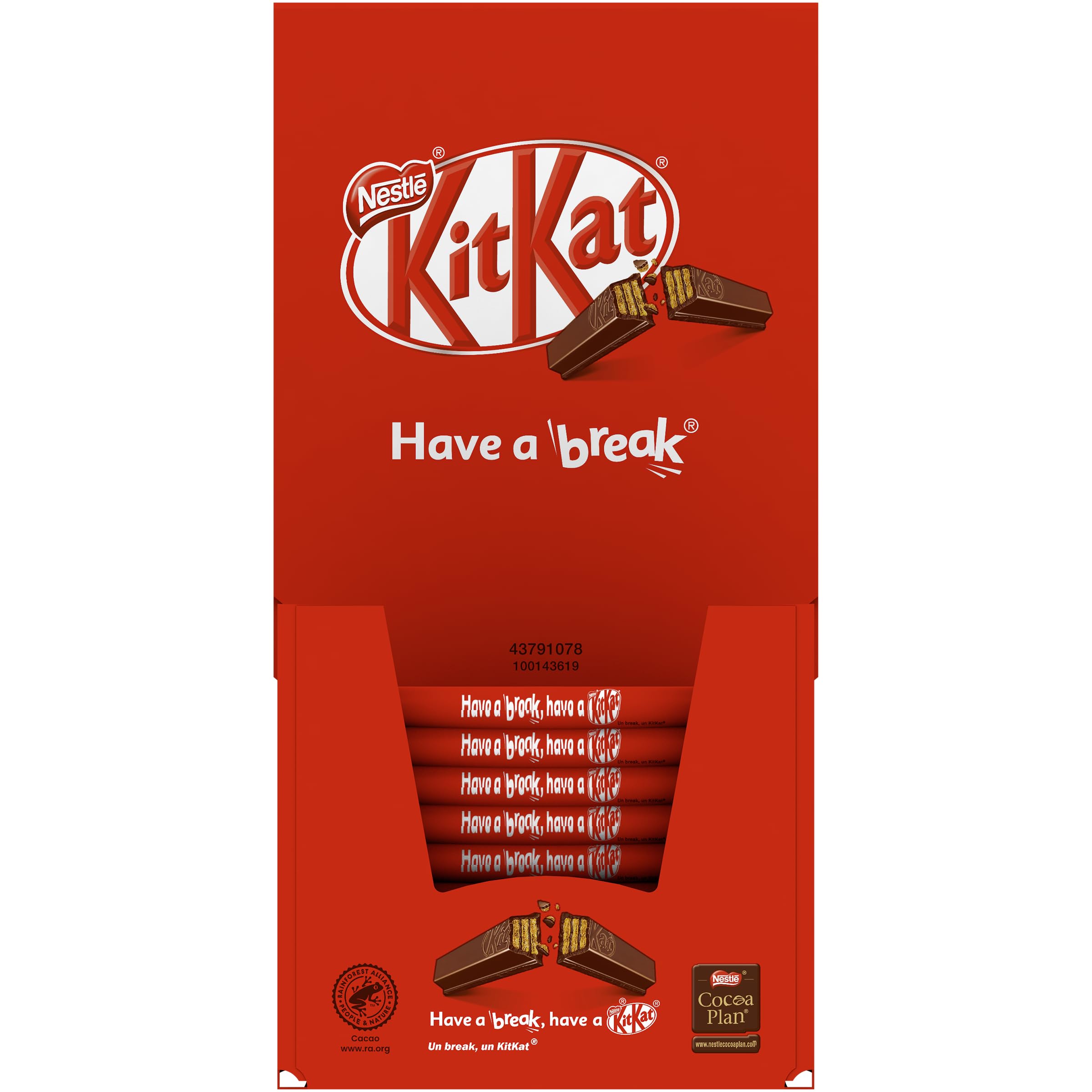KITKAT Pack de barres chocolatées - 36x 41,5 g