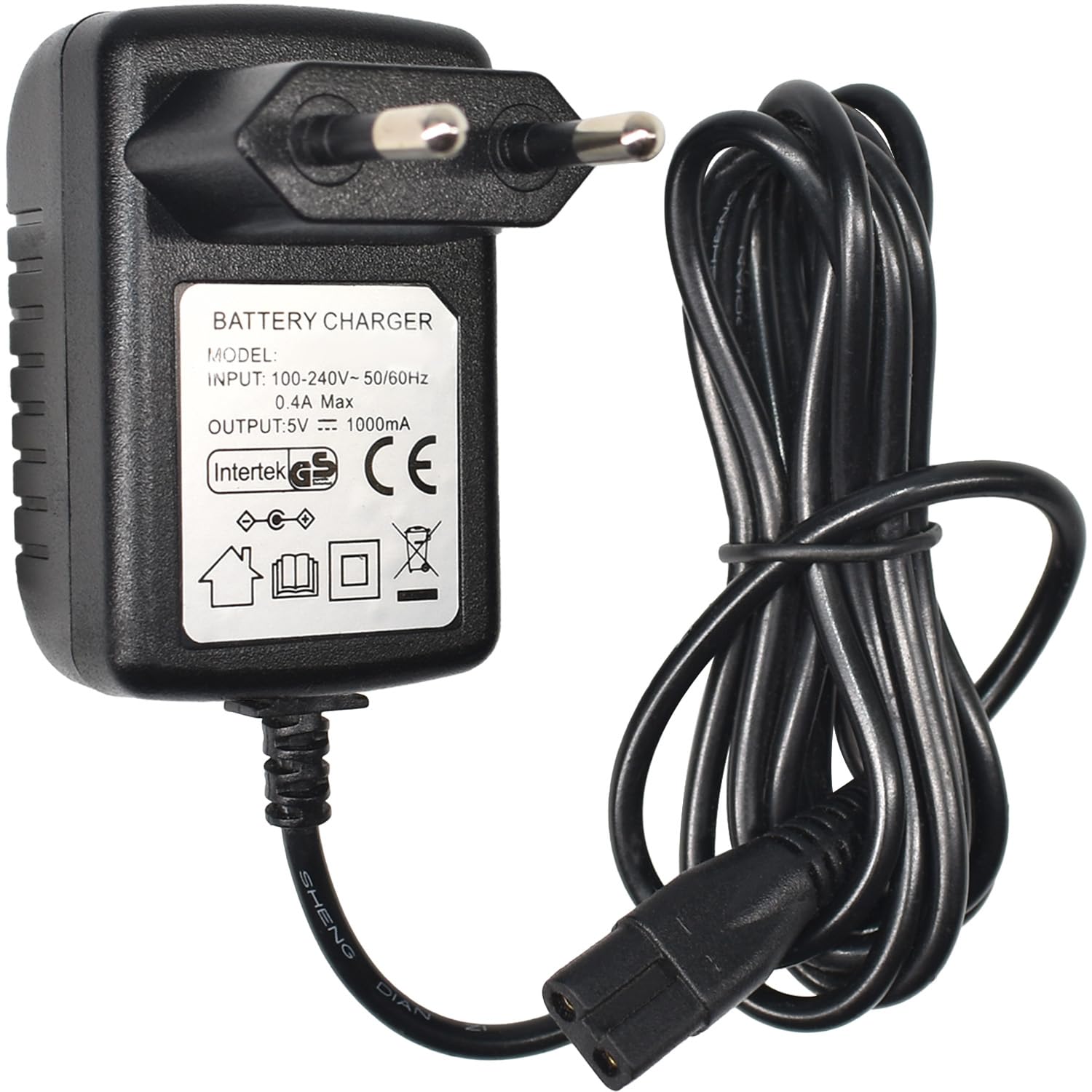 5V Ladegerät Kompatibel mit oneisall Leise Hundeschermaschine, Rasierer Ladegerät für SUPRENT Haarschneidemaschine, Ladekabel für Hund Katze Tierhaarschneidemaschine Shaver Charger Kabel