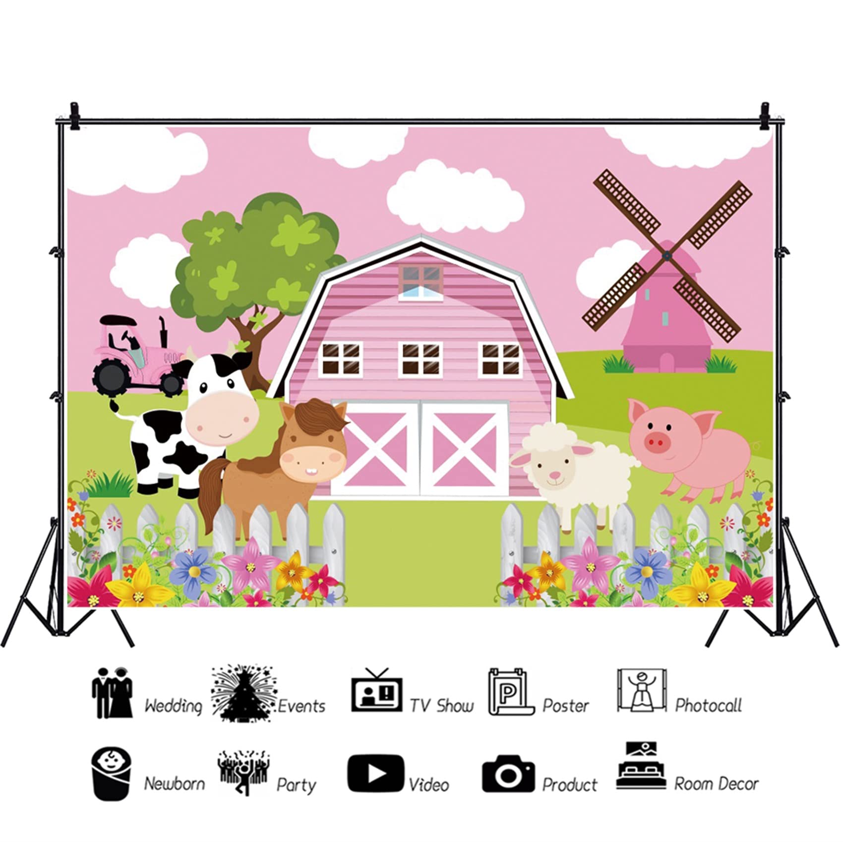 Renaiss 2,5 x 1,8 m, Vinyl, Dunkelbraun, Holz, Retro, Holzbrett, Fotografie, Hintergrund für Babyparty, Party, Dekoration, Kuchen, Smash, Foto, Video, Shooting, Studio-Requisiten