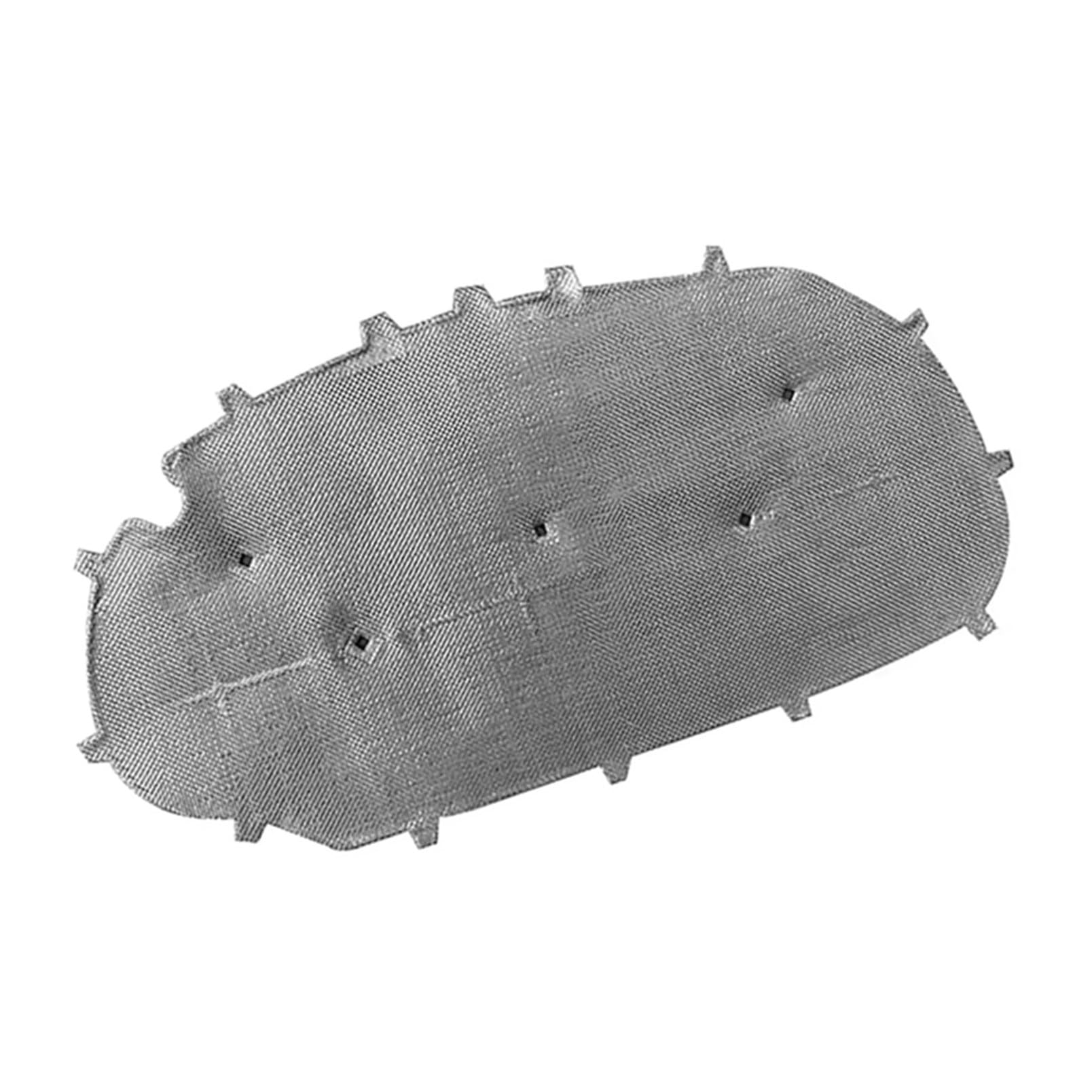 Khofvsxwd Silver Compatible With Vw For Golf 6 For Golf 6 For Gti Car Hood Engine Sound Insulation Pad Cotton Soundproof Cover Thermal Heat Insulation Pad Mat Bonnet Mat(Silver)