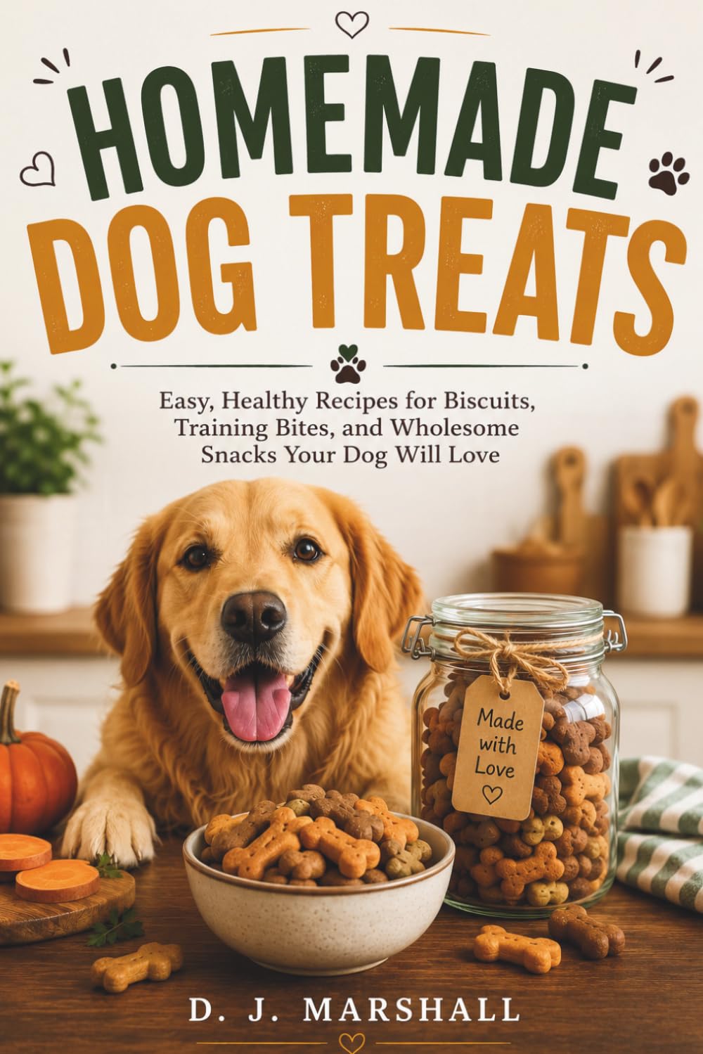 Homemade Dog Treats: Easy, Healthy Recipes for Biscuits, Training Bites, and Wholesome Snacks Your Dog Will Love