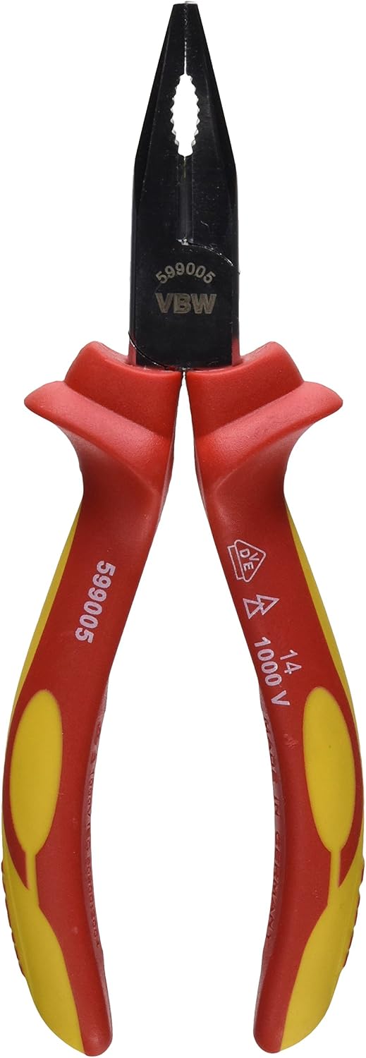 599005 VDE-Electricians Combination Plier 6.7In Chromed