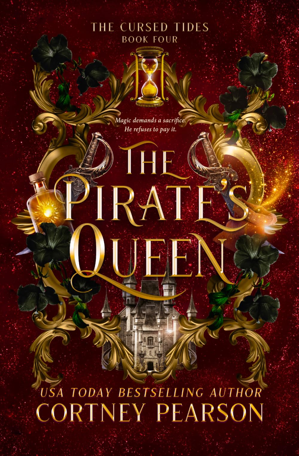 The Pirate's Queen: A Dark Fantasy Romance (The Cursed Tides)