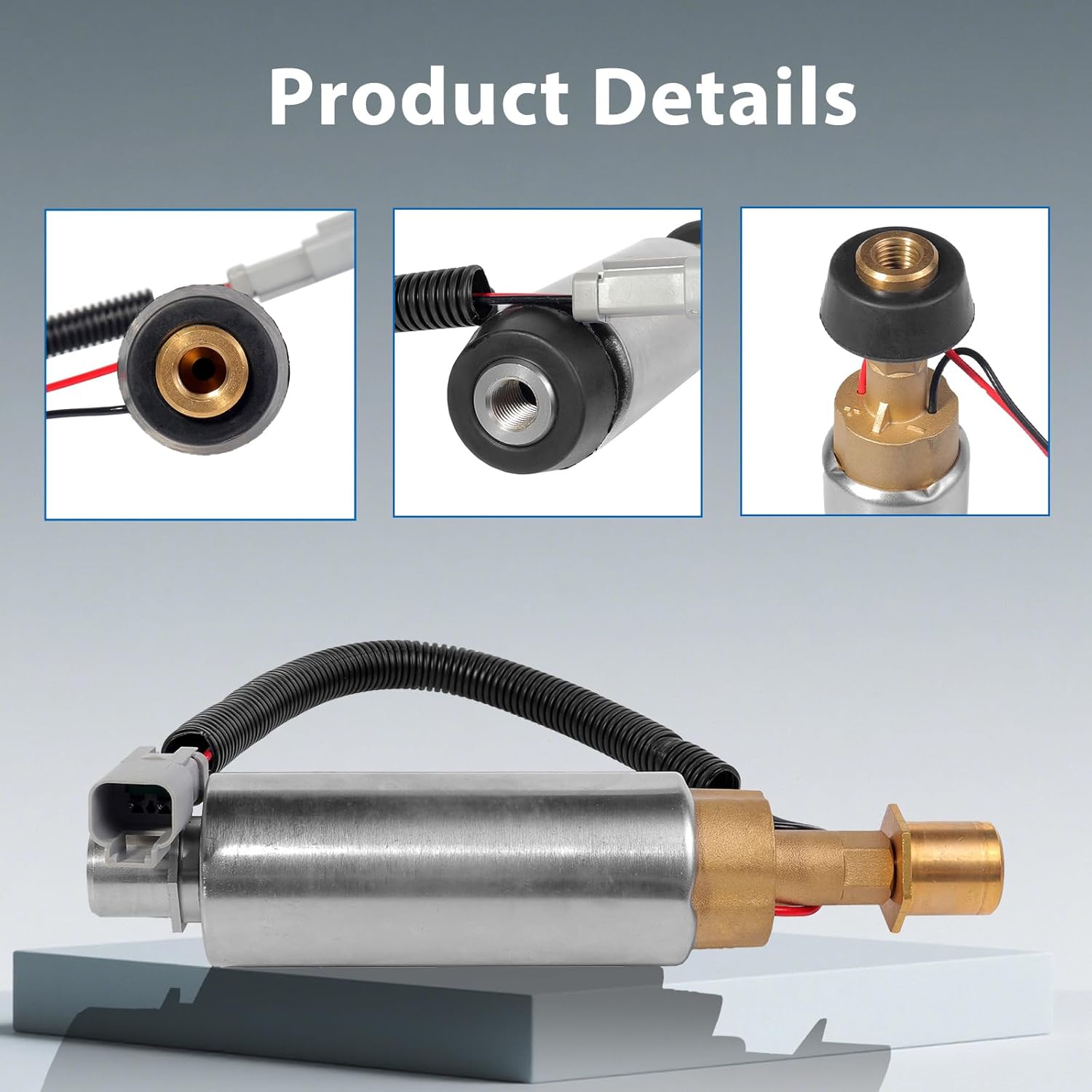 4937766 Fuel Transfer Pump 24V Compatible with Cummins 3.9L & 5.9L ISB B-Series, 8.3L ISC C-Series Engine Replacement 5260634 3968190 3968188 3968187