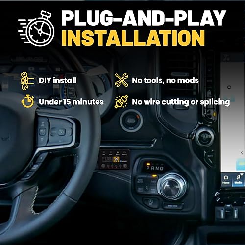 Miniatura 7 de PEDAL COMMANDER Para Ram 1500 Nuevo estilo de carrocería (2019 y más reciente) (5.ª generación) Compatible con: Tradesman, Big Horn, Rebel, Laramie