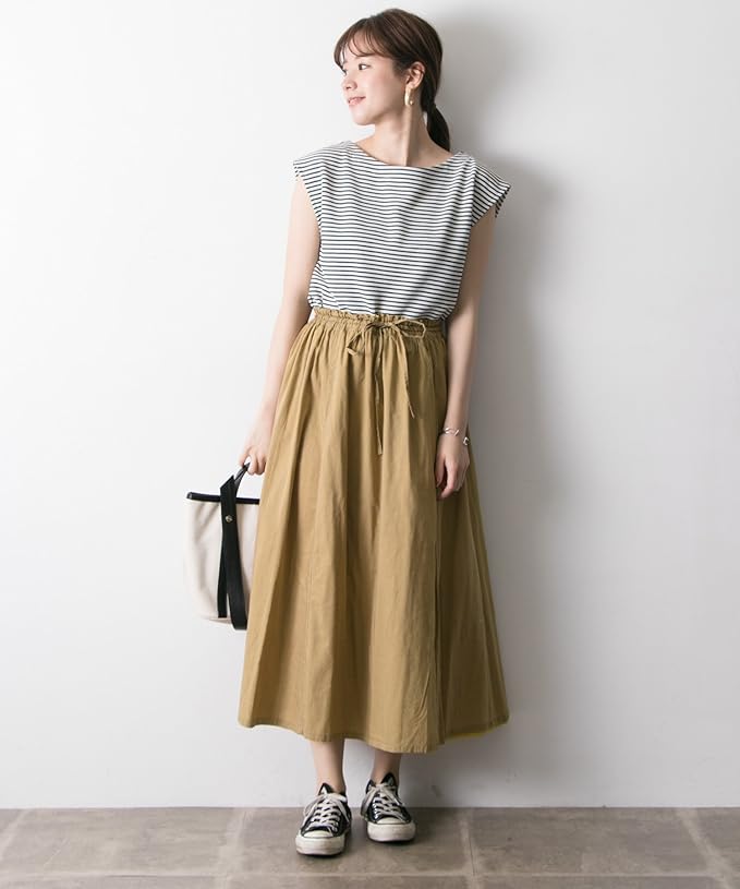Amazon アーバンリサーチ Urban Research 再入荷 リバーシブル2wayギャザースカート Ur85 25c013 Free Yel Khk スカート 通販