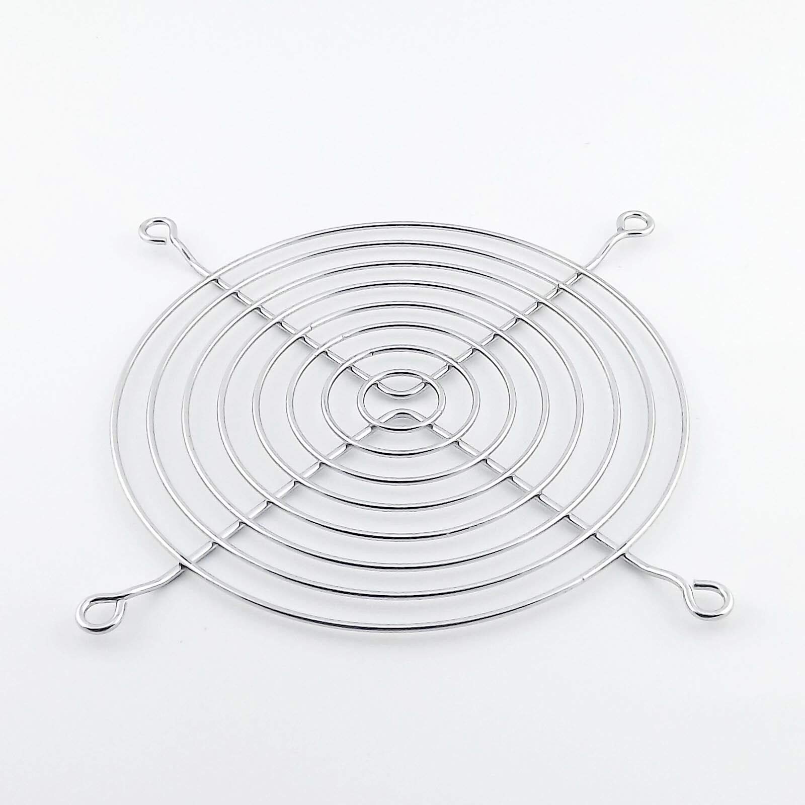 Connector and Terminal 1x Metal Wire 110mm 11cm CPU Fan DC Grill/Guard Protector PC System Silvery Tone