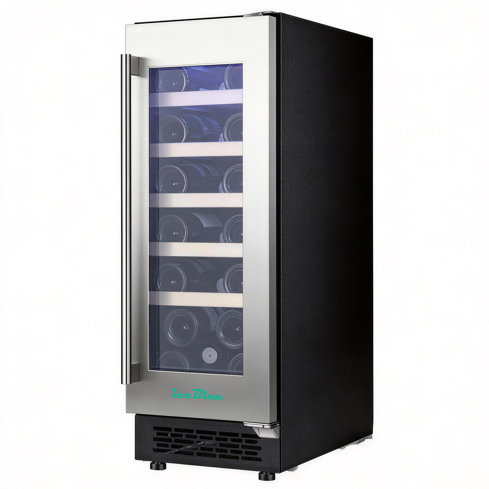Iceblue GZ-JC-68WS Wine Cooler Silver