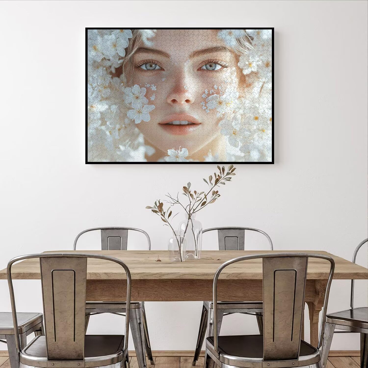 Puzzle 6000 Pezzi Donna. Puzzle Classici per Gioco Familiare, n-664 | Impossibile Puzzles, Intrattenimento Creativo, Rilassamento e Intelligence, Regalo per Amore e Amico, Decorazioni Casa, Fiori