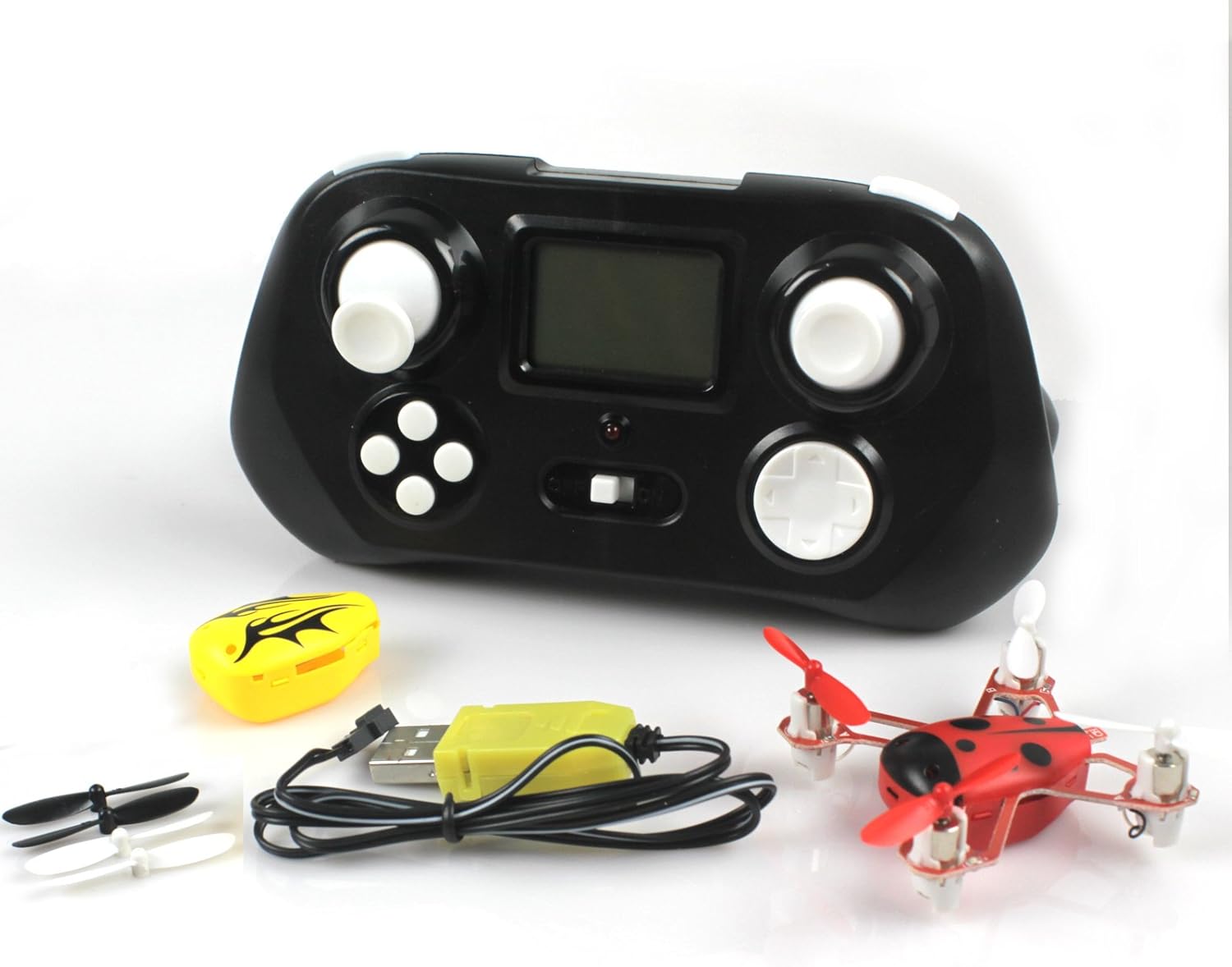 Cheerwing Cheer X1 2.4G 4CH 6-Axis GYRO Remote Control Mini Nano Headless RC Quadcopter UFO Drone 3D Full Flight 360° Eversion (Red)