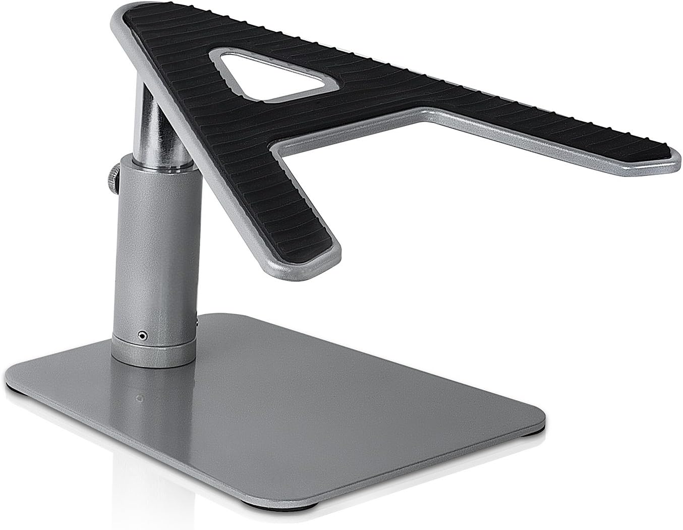 Black Friday - 50% OFF Mount-it! Adjustable Height Laptop Stand for MacBook | Ergonomic Laptop Stand Riser | Tilted Laptop Lift for MacBook Air, MacBook Pro and 11-15 inch Laptops