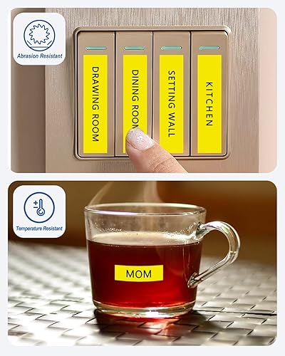 Vista 120 de Paquete de 3 cintas Tze Tz de 0.47 pulgadas laminadas verde TZe-731 TZe731 TZe731 compatibles con Brother P Touch Label Maker Tape para PT D200 D210