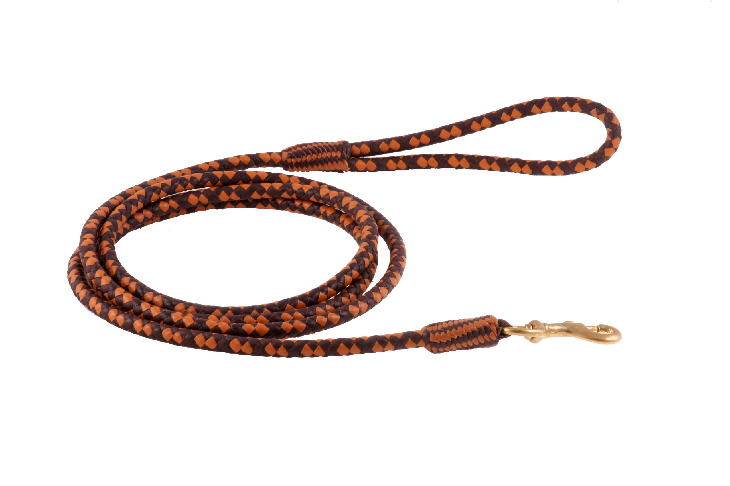 Alvalley Braided Leather Dog Leash