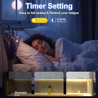 C01W WiFi Dimmer Controller, Compatible Tuya App/Smart Life,Voice Control,Remote LM091,LM096,LM007,LM097,Timer,12V-24V Dimmer Switch for COB SMD LED Strip 5630 5730 3528 (Single Colour) [Energy Class G]