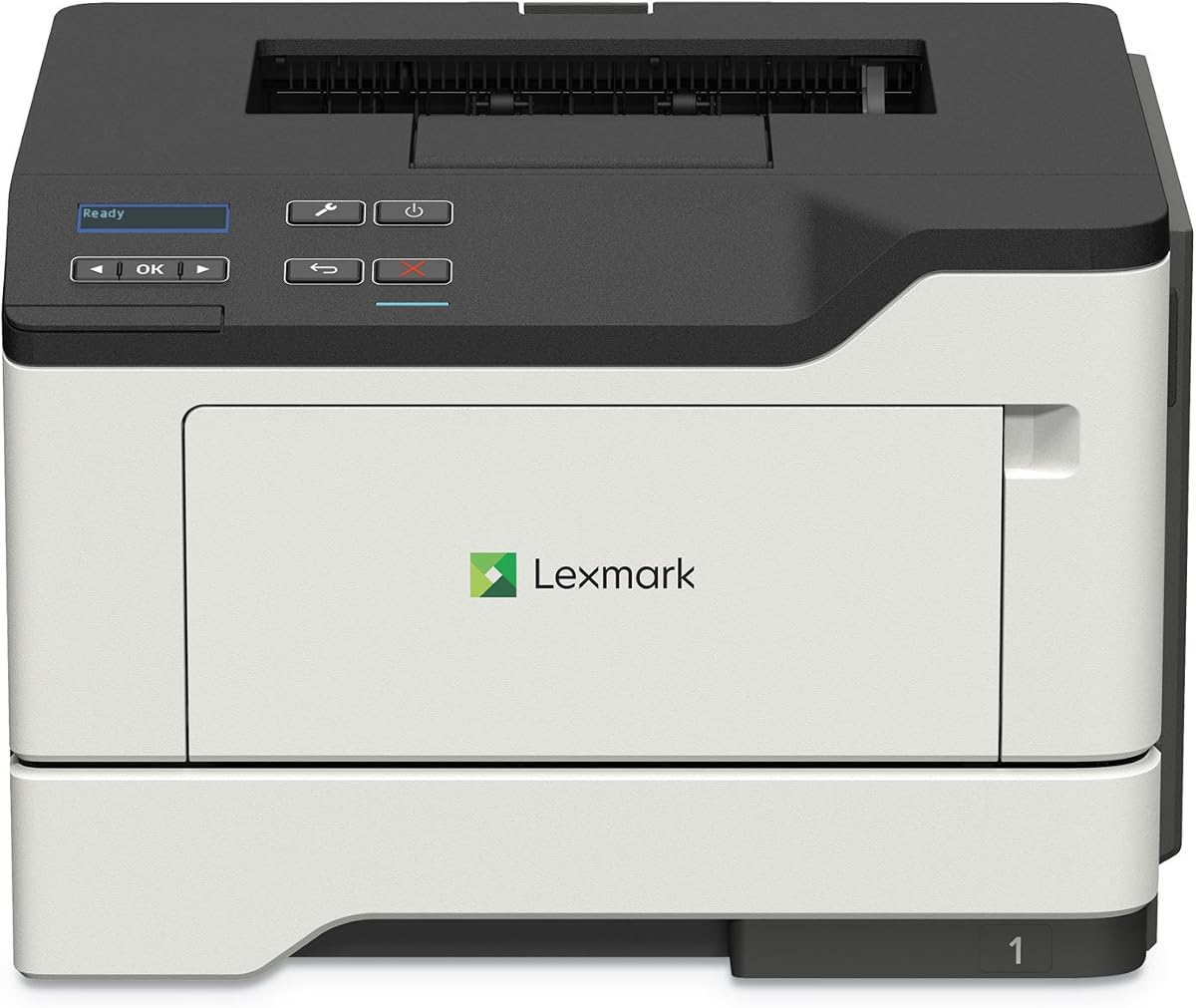 36S0100 Impresora láser compacta MS321dn, monocromática, redes, impresión dúplex, gris