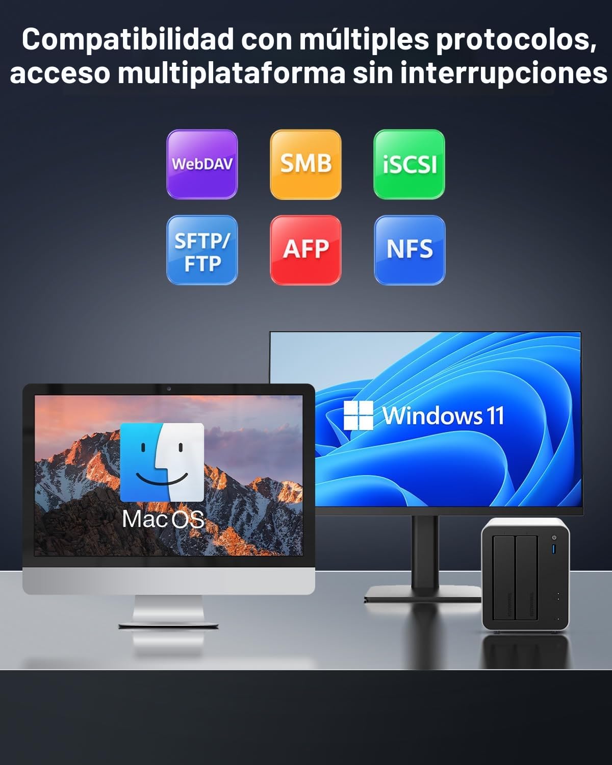 TERRAMASTER F2-425 Plus Almacenamiento NAS de Alto Rendimiento: 2 bahías, Intel N95 4 núcleos, 8GB RAM, Dual 5GbE LAN, 3 M.2, para Trabajo en Equipo y Servidor Multimedia(Sin Discos) | CPU Intel N95 de cuatro núcleos, 8 GB de RAM DDR, 2 x 5 GbE LAN, 3 ran