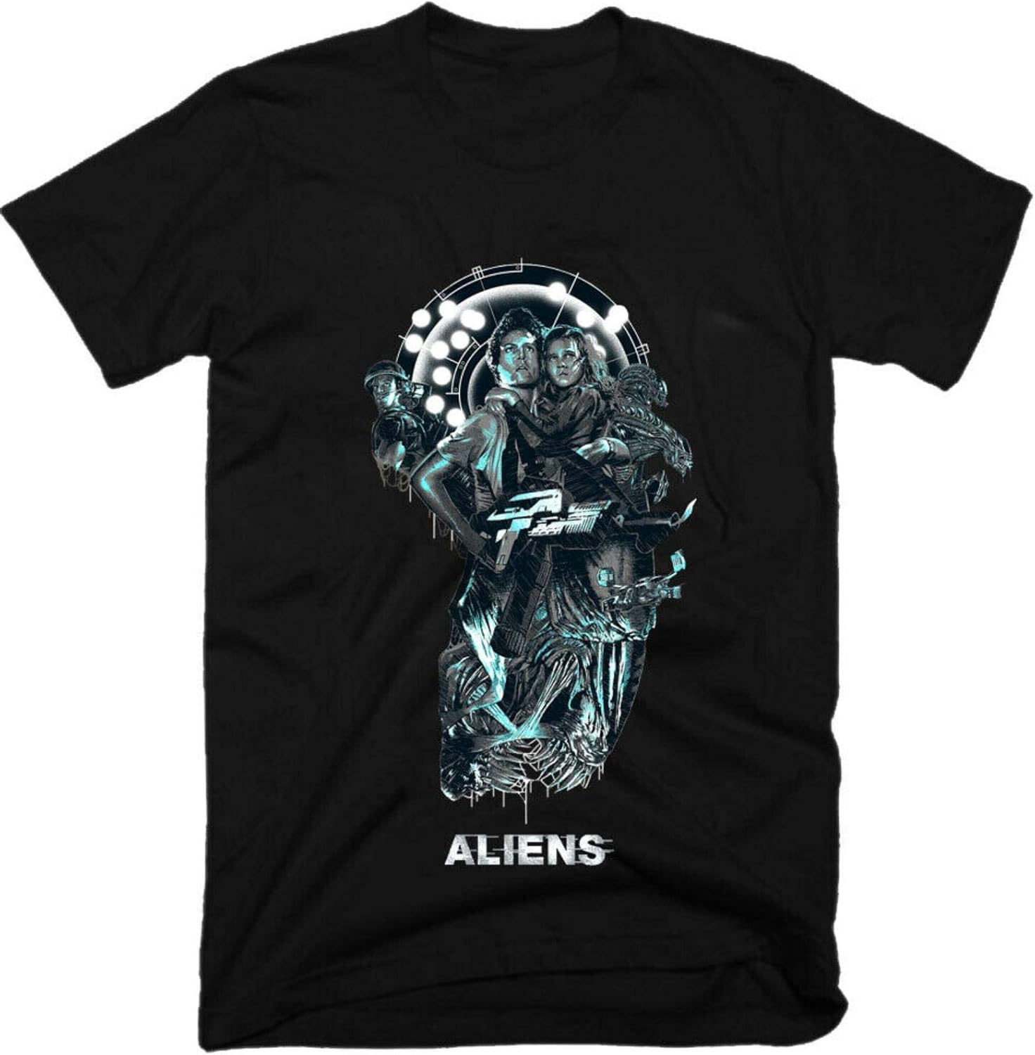 Aliens, 1986, Horror, SCFI,Old Movie,Mens TShirt,Film, Size S5XL_011