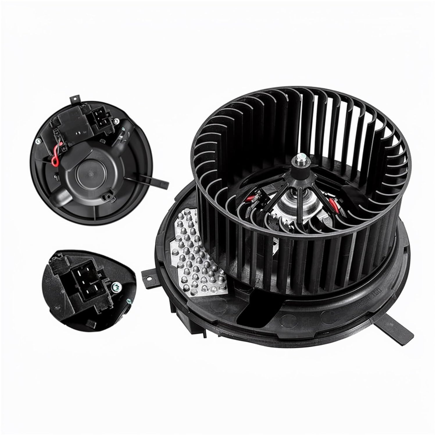 Heater Blower Motor Fan 1K2820015A, Compatible for SEAT Alhambra/Altea/Leon/Toledo MK3 9v