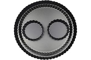 11 Inch 9 Inch Round Tart Pans 4 Inch Mini Tart Pans...