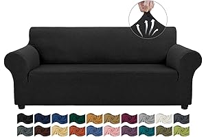 Asnomy Stretch 3 Seat Sofa Slipcover for Pet Protection