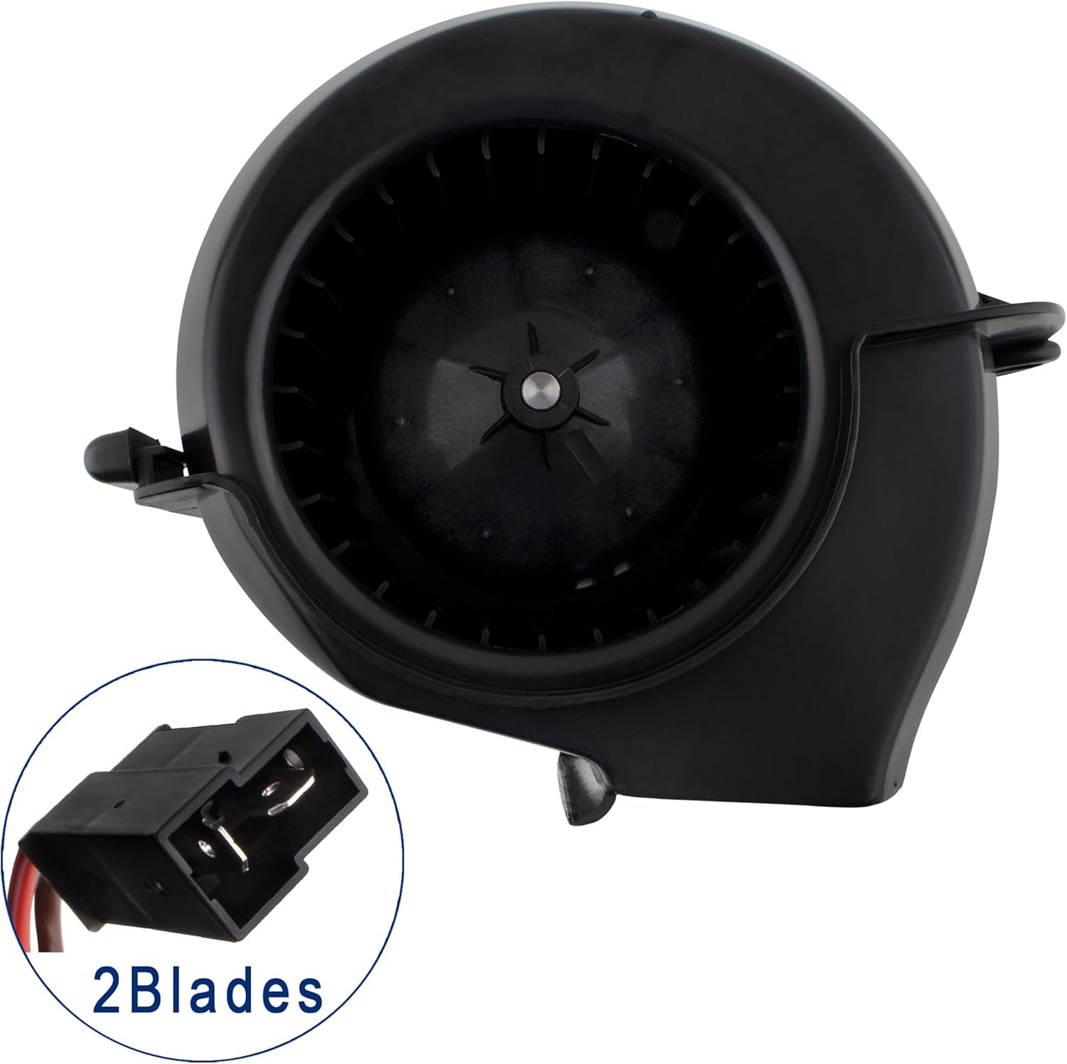 BOXI A/C Heater Blower Motor w/Fan Wheel Fits for Volkswagen Cabriolet 1990-1993 1.8L / Vanagon 1990-1991 2.1L / OE# 321820015B 321820021