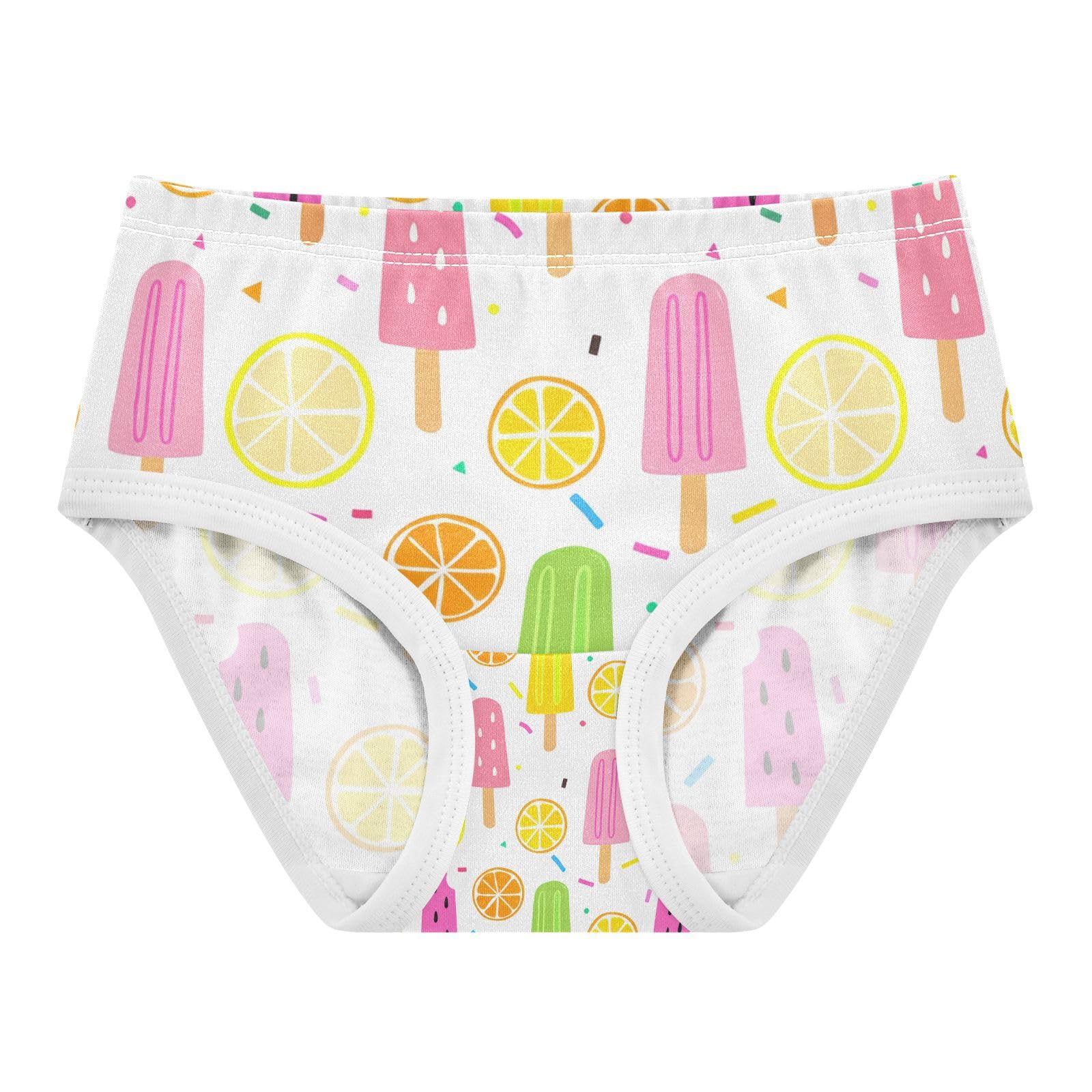Colorful Popsicles Toddler Girlss Underwear 2T 202c1241