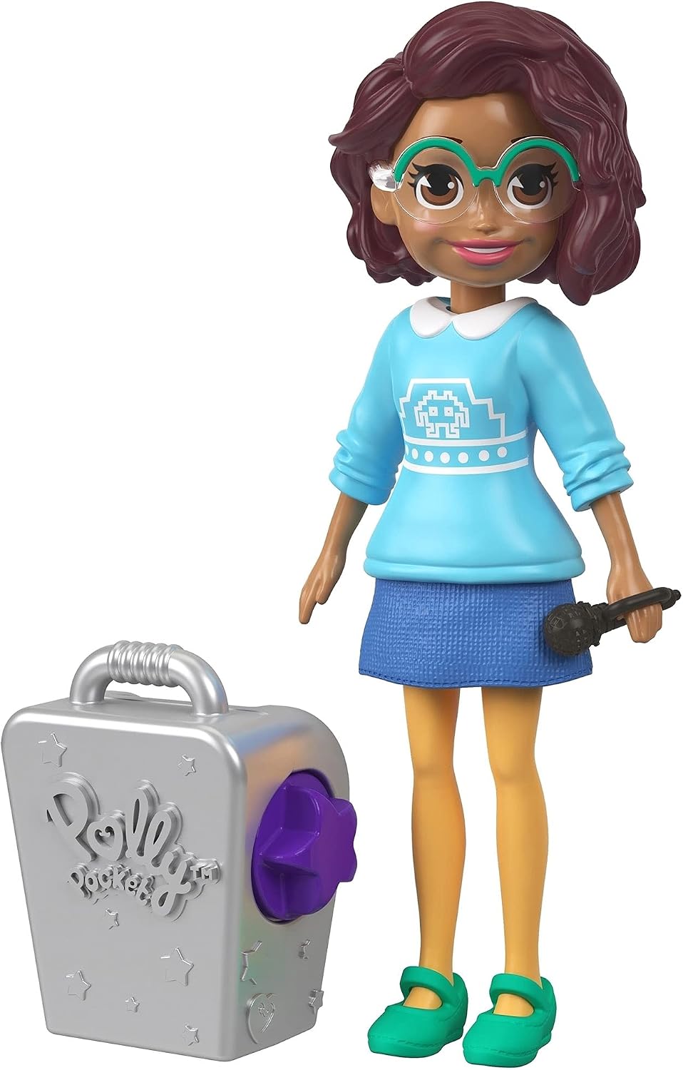 Polly Pocket Active Pose Doll, Zipline Shani