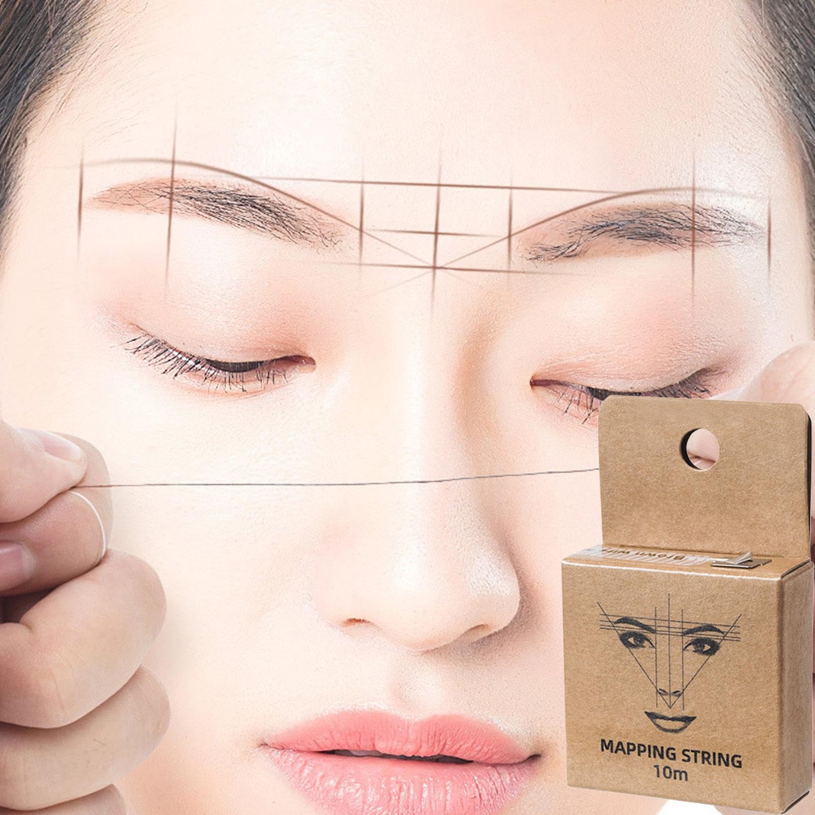 Amazon.co.jp: 眉マッピング文字列,眉マッピング文字列 | プロの眉毛糸